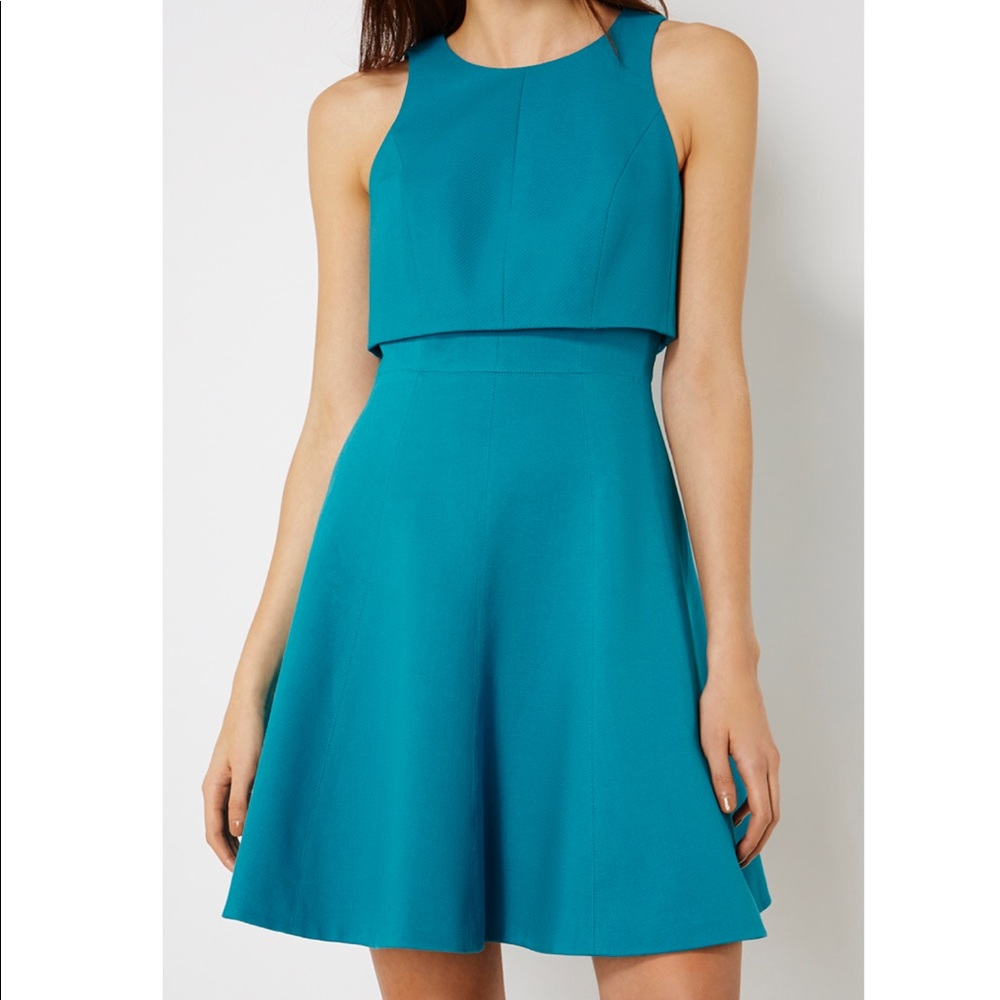 Karen Millen Crop Detail Dress - Worn ONCE!